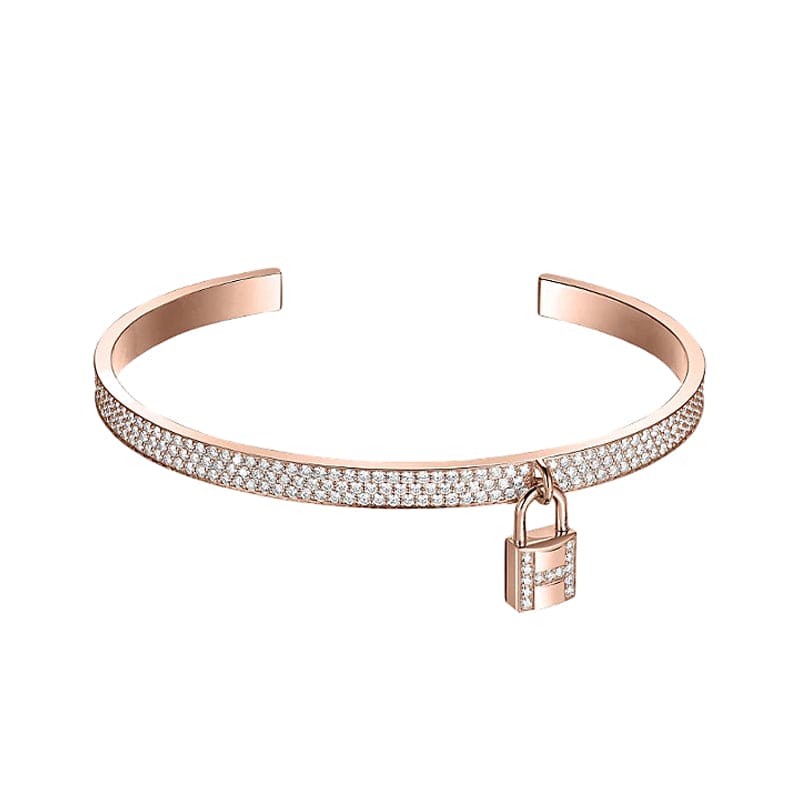 18K Kelly Clochette Diamond Hermes Bracelet