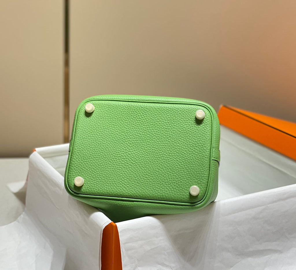 HERMES picotin lock 18 green togo ghw
