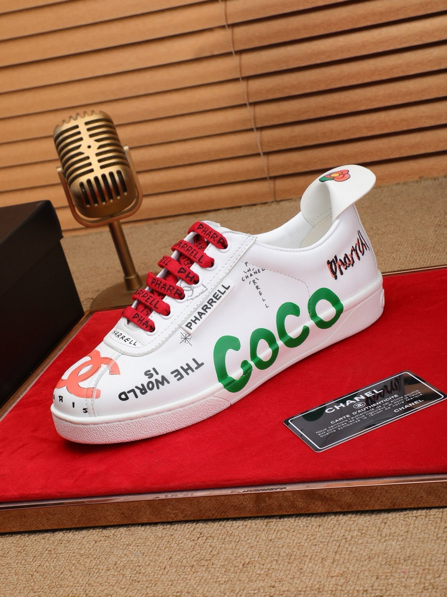 CHANEL COCO SNEAKERS IN COLORFUL CALFSKIN