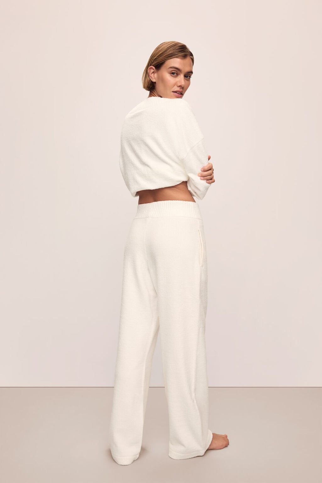 Recycled Boucle Pant