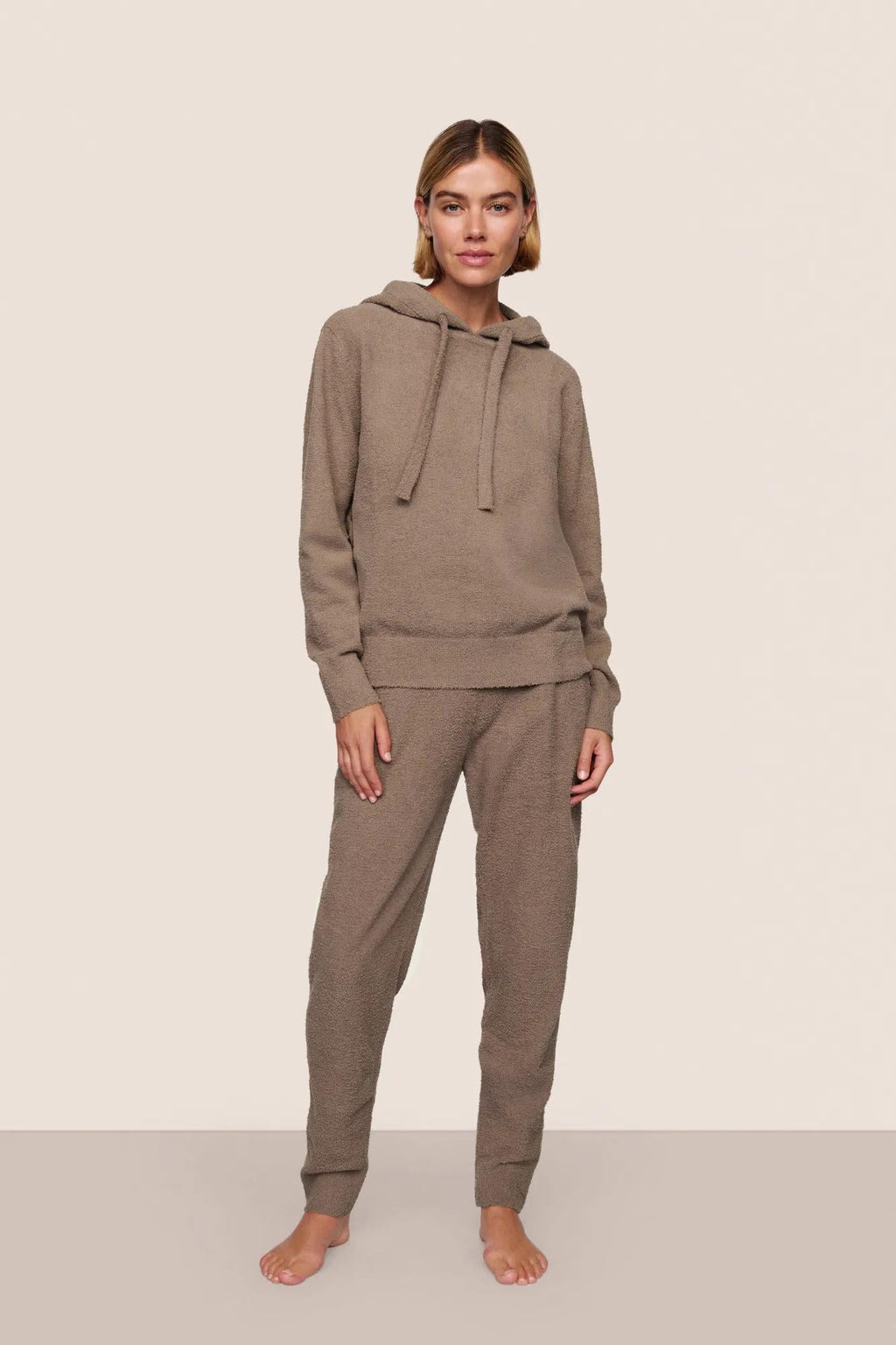 Recycled Boucle Hoodie