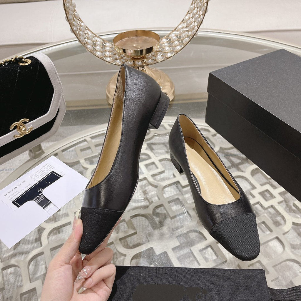 CHANEL pump 2.5 black lambskin
