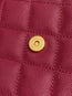 CHANEL 25C HOBO BAGS 40CM DARK RED GRAINED CALFSKIN